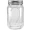 Mason Jar with Silver Metal Lid by Make Market®